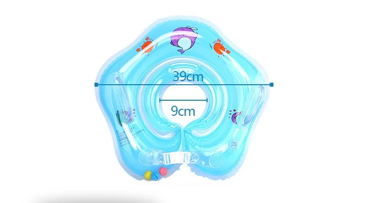 Детские аксессуары для плавания, кольцо для шеи, безопасная трубка для младенцев, круг для купания, надувная вода, Прямая поставка, надувной фламинго