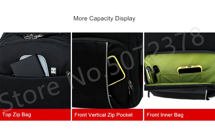 Professional Photography Padded Backpack Nylon Anti-theft SLR 15.6'' Laptop Bag Digital Shoulders Camera Lens Case