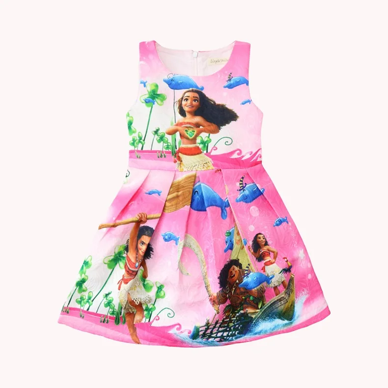 

Moana Dress Princess Cosplay Costume for Children Vaiana Mori dress Costume for 2018 New Halloween Costumes for Kids Girls Gifts