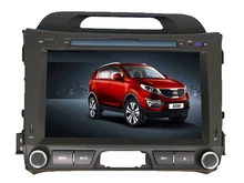 Бесплатная доставка 8 “dvd-плеер автомобиля для Kia Sportage R 2010 2011 2012 спереди большой USB Bluetooth GPS навигации Радио бесплатная Географические карты + камера