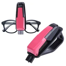 Универсальный автозажим для машин автомобиля солнцезащитный козырек солнечные очки, очки держатель карты билетная ручка клип автомобильные аксессуары