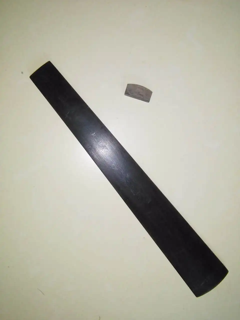 

1 PC Black Ebony Violin Fingerboard 4/4 with 1PC ebony nut