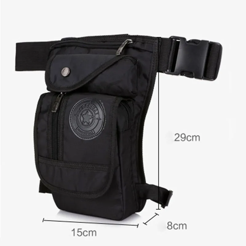 Холщовая/нейлоновая сумка для ног, поясная сумка, поясная сумка на бедро, военная сумка для путешествий, мотоциклетная мужская сумка