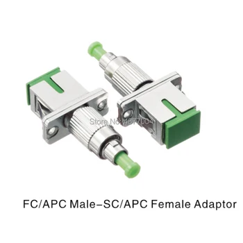 

FC male to SC female hybrid adapter SM MM APC fiber optic connector