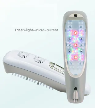 Free Shipping Portable LLLT Cold low level laser therapy equipment for scalp massager hair loss comb laser fisioterapia 2017 New Free Shipping Portable LLLT Cold low level laser therapy equipment for scalp massager hair loss comb laser fisioterapia 2017 New