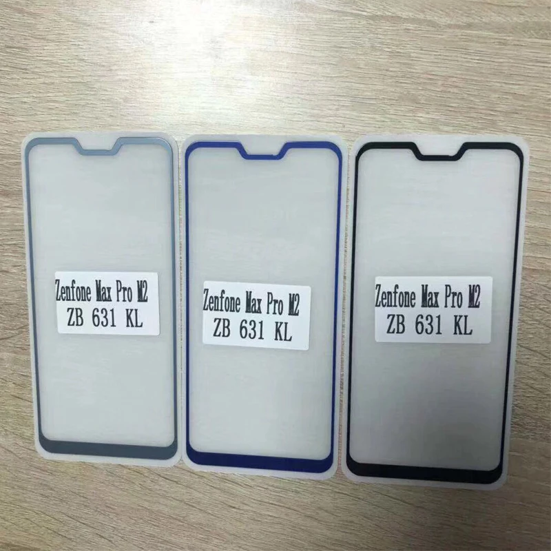 Закаленное 3D стекло для Asus Zenfone Max Pro M2 ZB631KL полноэкранная Защитная пленка