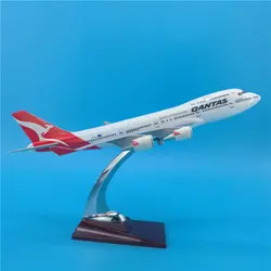 32 см австралийские авиалинии Boeing 747 модель самолета литая под давлением австралийская B747 имитирующая Смола Модель самолета ребенок
