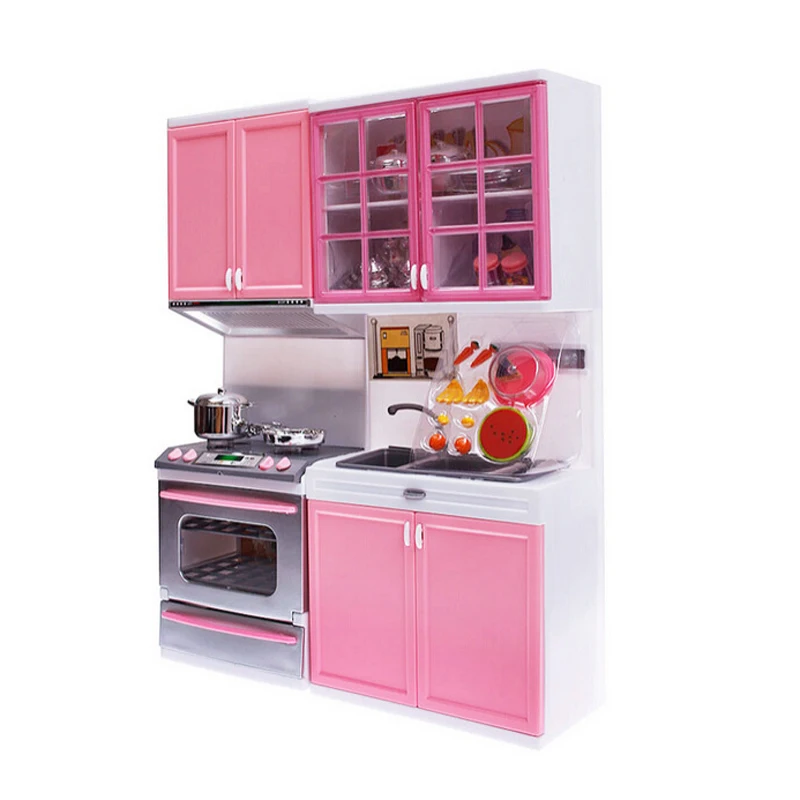 Real Life Kids Play House Kitchen Tools Toys Mini Kitchen Set