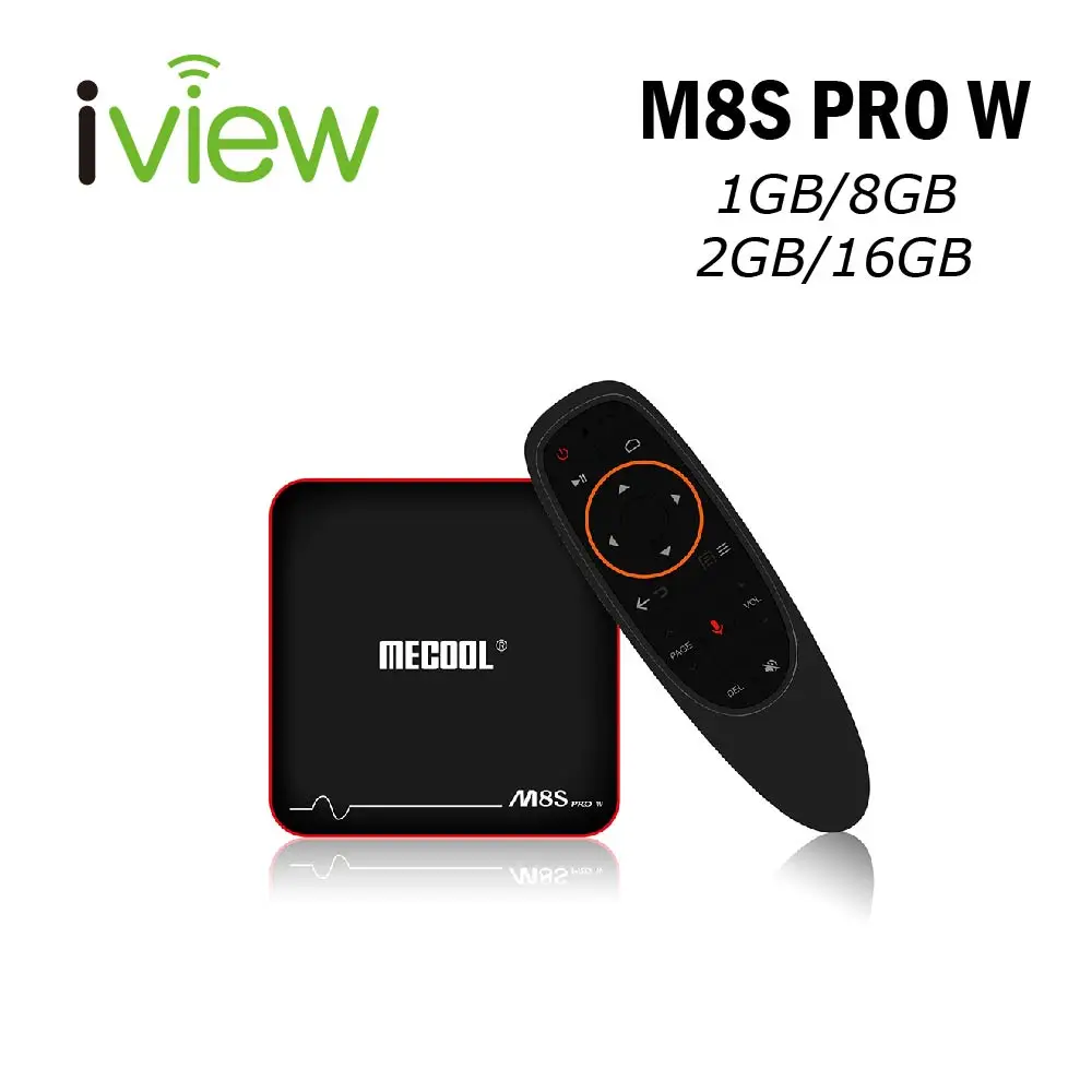 

Android TV Box with BT Voice Remote Control S905W WiFi Amlogic TV Box IPTV Subscription Netflix Account