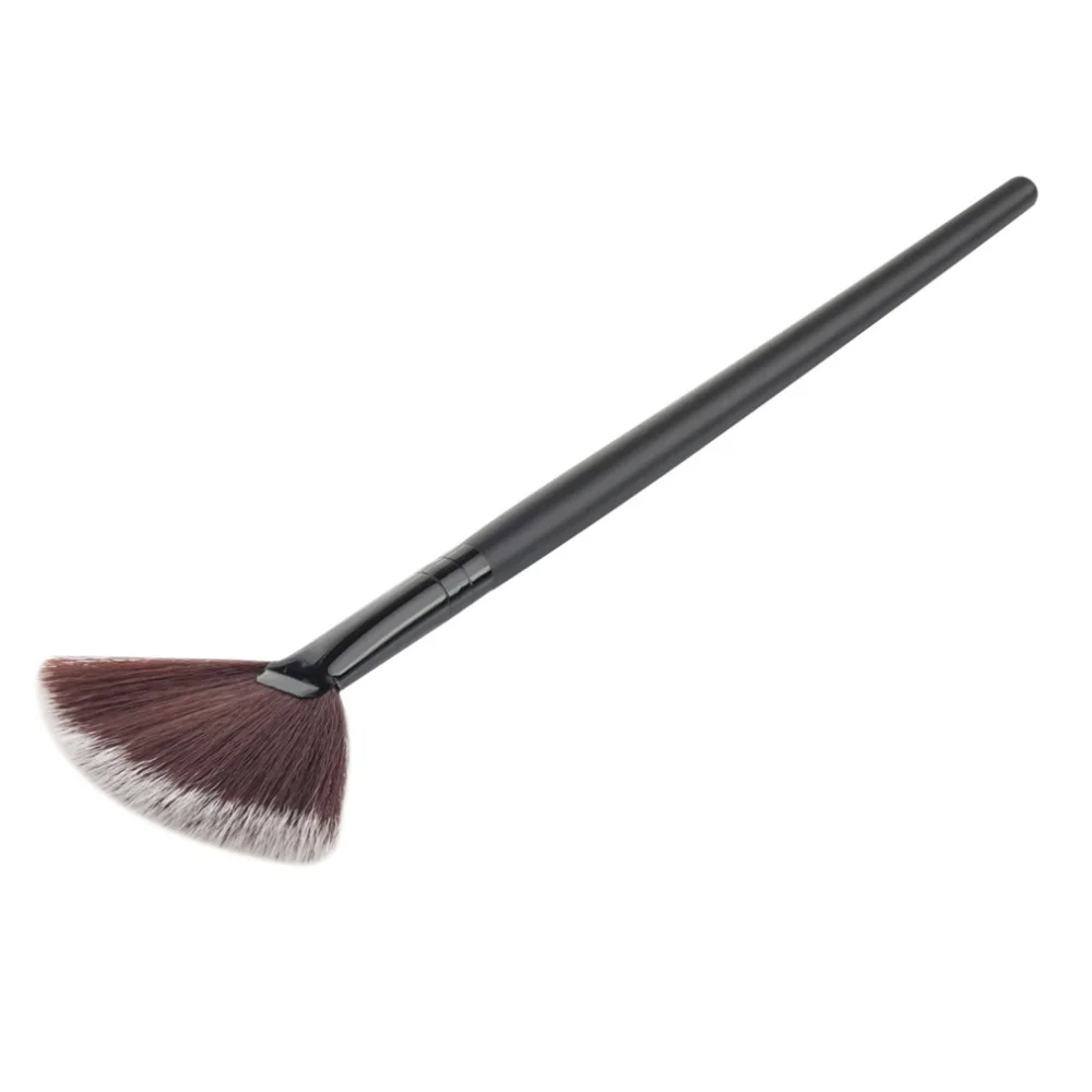 

New Single Makeup Brush Blending/Contour/Cheek Blusher Powder Sector Makeup Brush Soft Fan Brush Foundation Brushes Make Up Tool