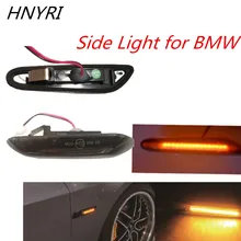 

CID 2 X LED Smoke Lens Side Marker Lights High Quality Turn Signals Bulb Light Auto Door LED for BMW X5 E53 X3 E83 E90 E46
