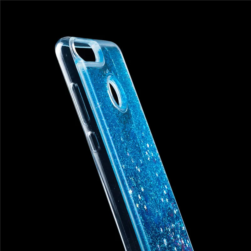 Чехол для Huawei honor 9 lite динамический жидкий Блестящий Мягкий ТПУ чехол телефона