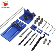 Woodworking tool DIY Woodworking Joinery High Precision Dowel Jigs Kit 3 in 1 Drilling locator 08450A drilling guide kit