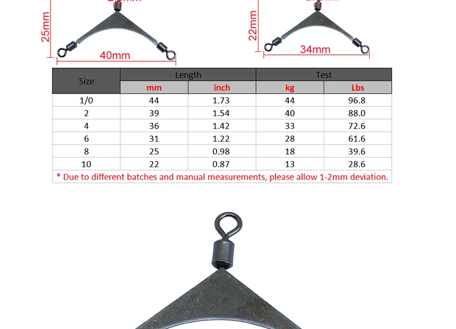 Conector de Rolamento de Giro de Pesca Equipamento de Pesca da Carpa Infof Maneira Gira Pesca Linha Cruz Gancho Enfrentar 500 - 1000-peças 3 3 Linha Cruz Conector de Rolamento de Giro