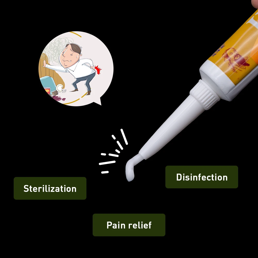 Китайский крем разные виды геморроя мазь внутренний и внешний анальный трещины Painkiller из трав, медицинская штукатурка