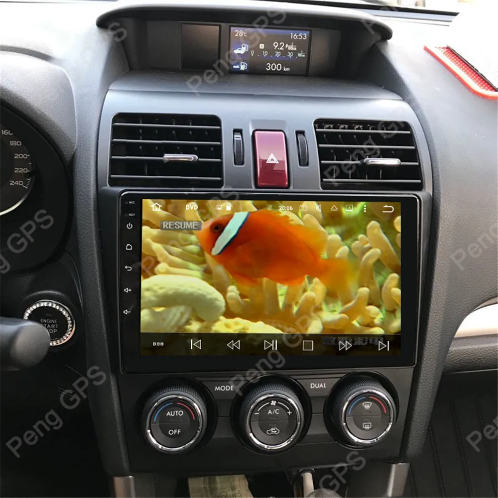 Perfect Octa Core 2 Din Stereo Android 8.0 Car Radio for Subaru Forester 2013 2014 GPS Navigation CD DVD Player FM  Headunit 5