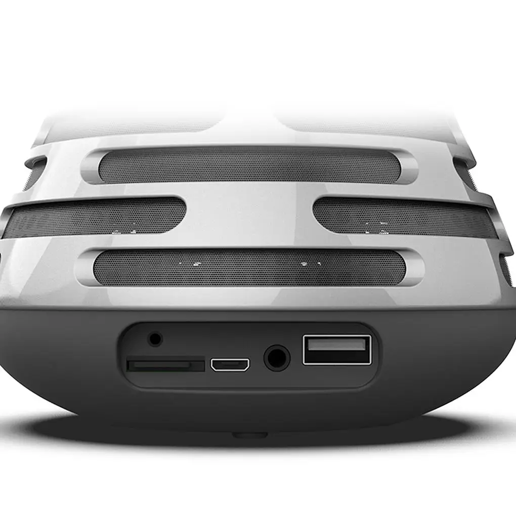 Портативный Перезаряжаемый Bluetooth 5,0 саундбокс для кемпинга и пеших прогулок беспроводной динамик Встроенный микрофон
