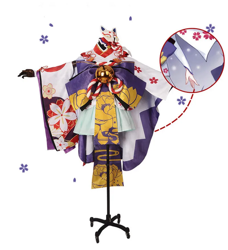 Игра Onmyoji Yuki-onna костюм кимоно для косплея платье сексуальное женское карнавальное платье «лолита»