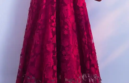 Свадебные вечерние платья 219 новые с высоким воротом Кружева Холтер Aline шампанское белое платье для подружки невесты Короткие vestido boda mujer invitada - Цвет: burgundy