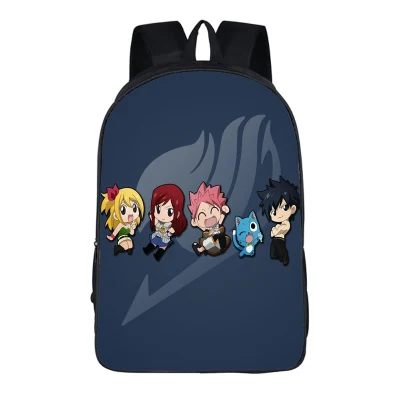 

Anime FAIRY TAIL Cosplay Kindergarten baby child 4-5-6 year old bag high capacity backpack child birthday gift