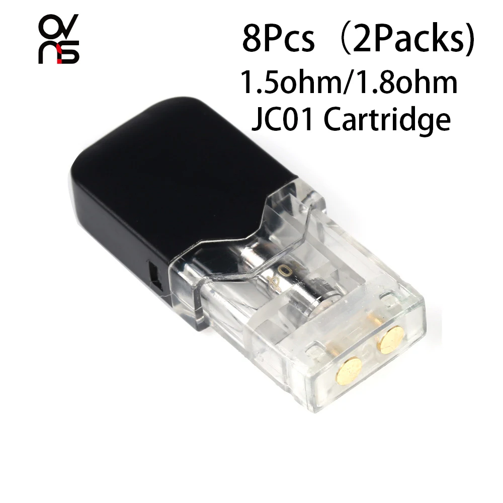 

8pcs Ovns JC01 Cartridge Vape 0.7ml 1.5ohm/1.8ohm Electronic Cigarette Atomizer For Ovns JC01 Pod Vape