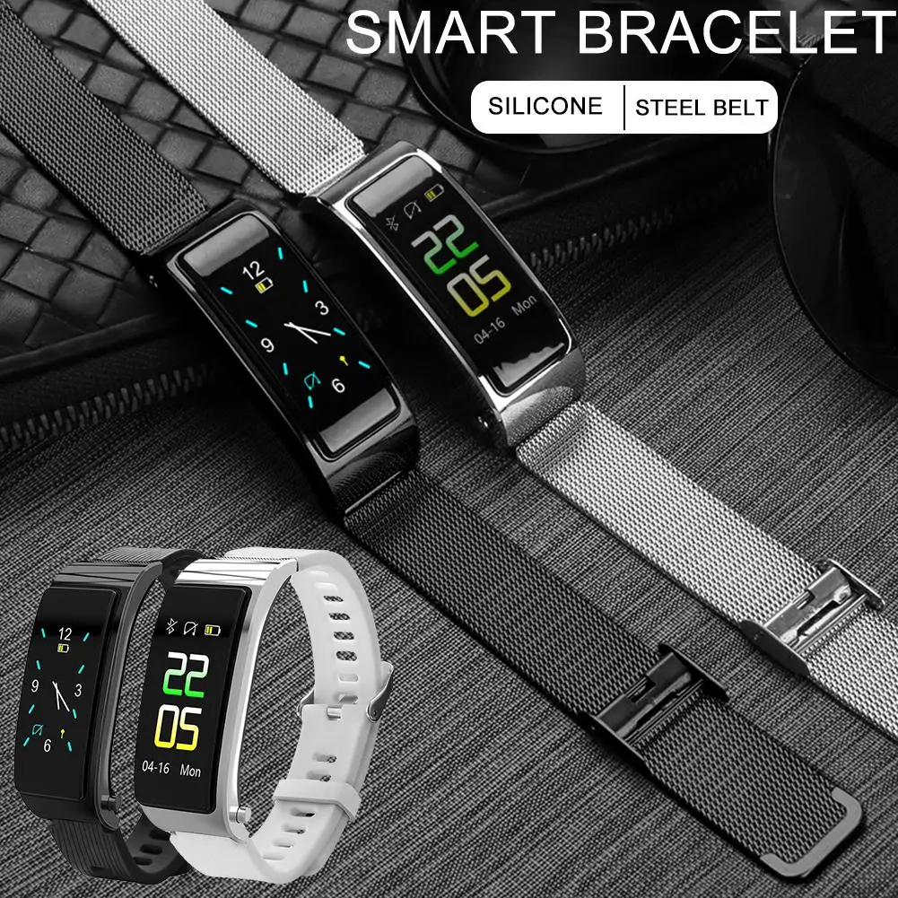 

Y5 Touch Fitness Tracker Digital Display Screen Bluetooth Call Heart Rate Monitor Sports Pedometer Smart Bracelet