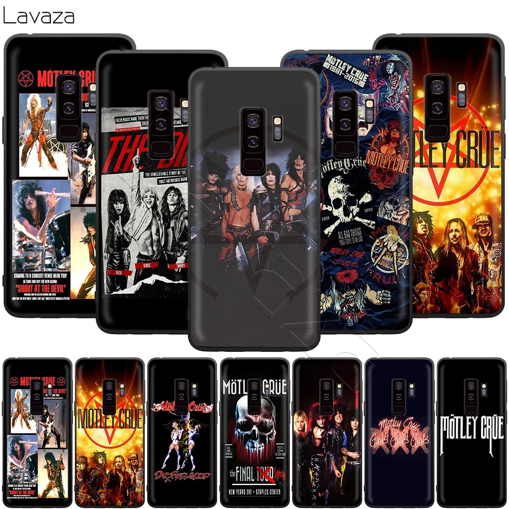 

Lavaza Motley Crue Case for Samsung Galaxy J6 A9 A8 A7 A70 A6 A5 A50 A40 A30 A3 A10 2018