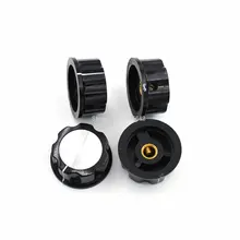 5 шт./лот шляпа MF-A04 потенциометра Ручка WH118/WX050 бакелитовая ручка/медный сердечник внутреннее отверстие 6 мм