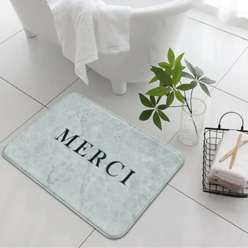 

Bathroom Carpet Doorway Floor Fresh simple atmosphere Mat Kitchen Carpet Rugs Doormat