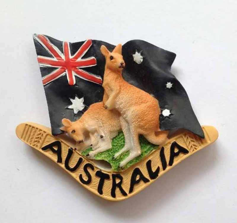 Gold Coast Australien 3D Kühlschrankmagnet - Souvenir Reiseandenken