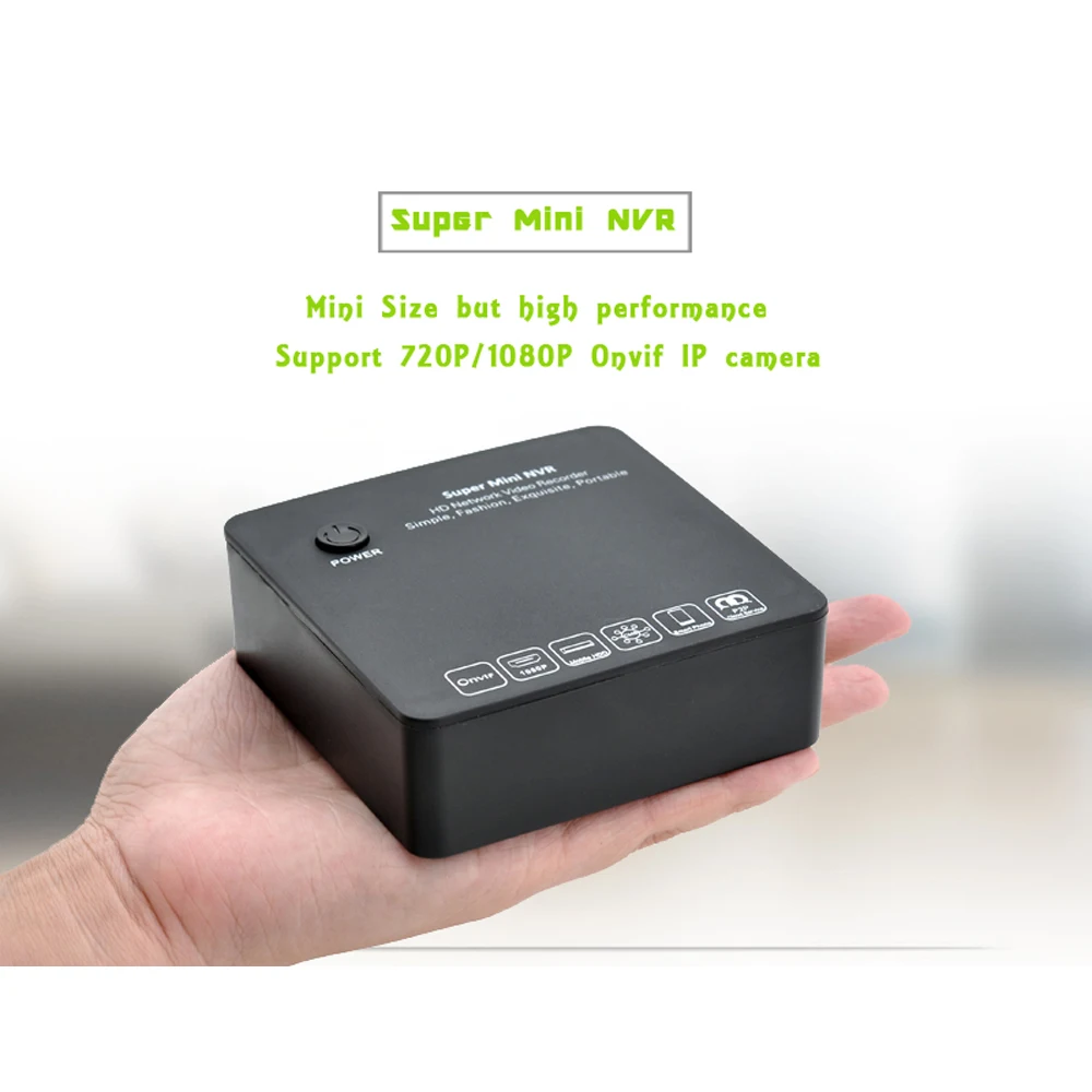 CTVMAN Super Mini NVR 8ch Network Digital Video Recorder For CCTV Onvif IP Camera 720P 1080P Home Surveillance Security IP DVR 02