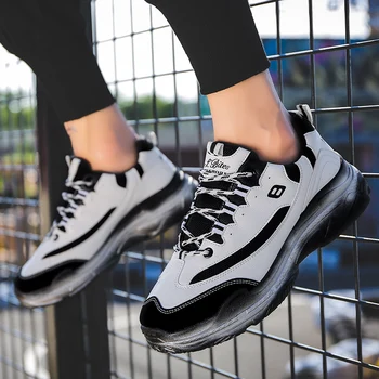 

Chunky Sneakers Men Vulcanize Shoes Man Gym Platform Dad Shoes Male Comfortable Outdoor Brand Designer Cushioning Trainers Adult