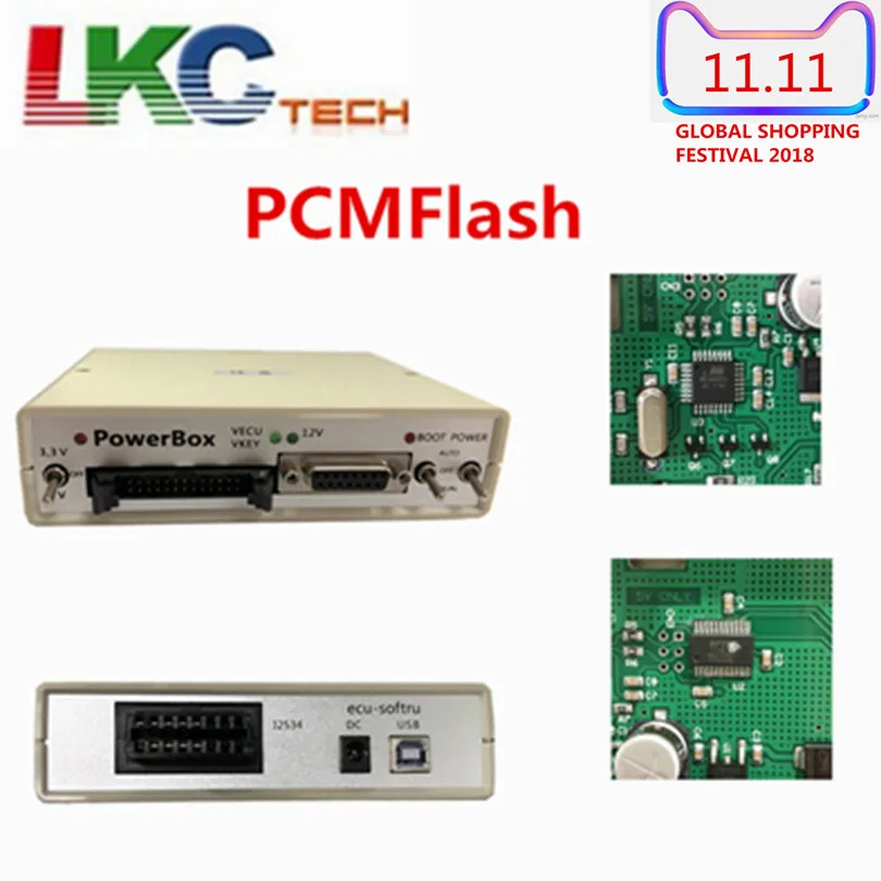 

Newest PowerBox PCMFlash for Engine/ computer board ECU programmer for gearbox power upgrade