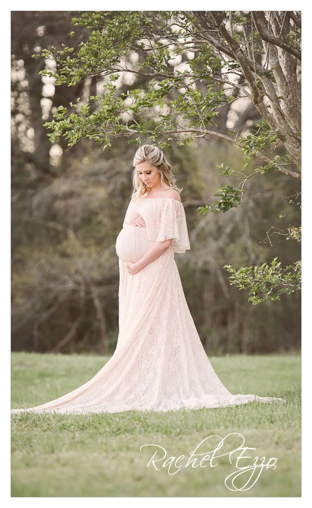Maternity Pregnancy Dress Photography Props Lace Fancy Maxi Maternity Gown Clothes For Photo Shoots 2019 Women Pregnant Dresses (13)