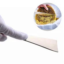 1 шт. из нержавеющей стали J Форма j-типа изогнутый хвост пчела крючок для улья мед скребковый нож оборудование для пчеловодства Садовые принадлежности