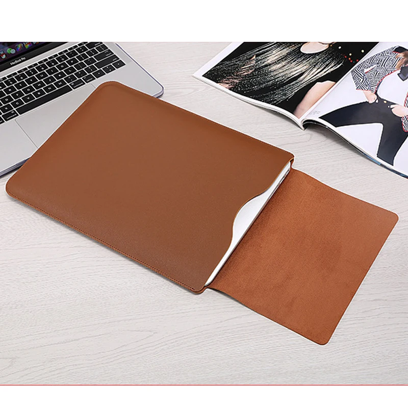 Чехол из искусственной кожи для ноутбука Macbook Air Retina 11 12 13 15 4 чехол Xiaomi Pro 6 5|Сумки и