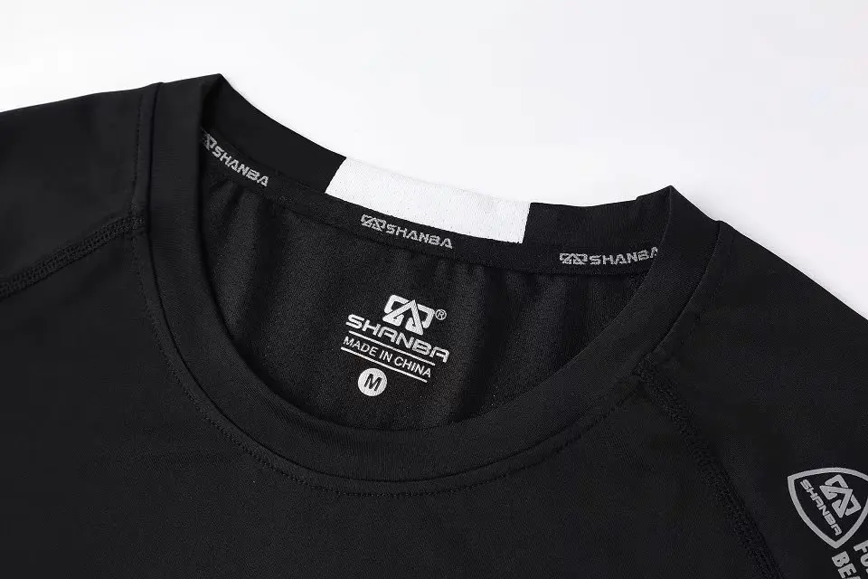Новые Брендовые мужские спортивные футболки для бега компрессионные с коротким рукавом для мужчин Бодибилдинг, тренировка колготки спортивная рубашка для бега из спандекса
