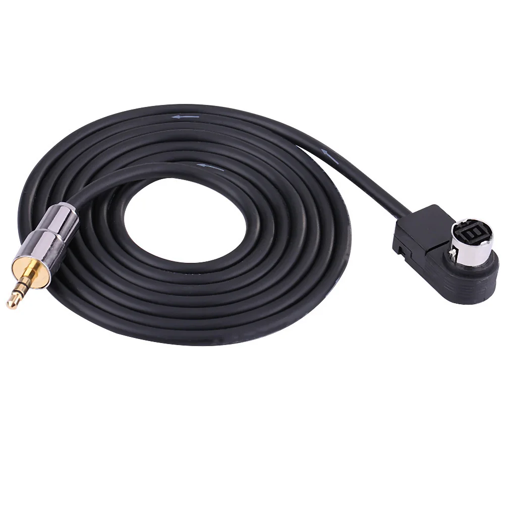 

SOONHUA 1.5m Car AUX Input Adapter Audio Cable AUX-In Audio Cables KCA-121B CD Player 9855 105 177 9887