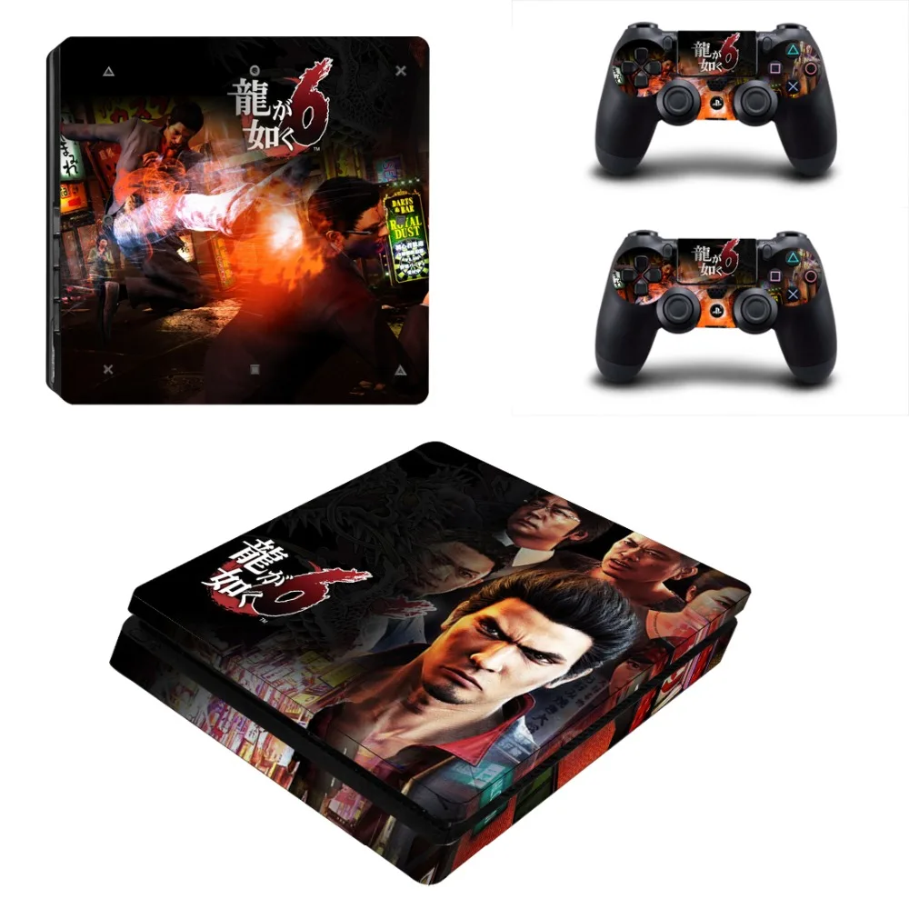 Аниме Cute Girl Kantai Коллекция PS4 Slim Skin Наклейка Виниловая наклейка для консоли Playstation 4
