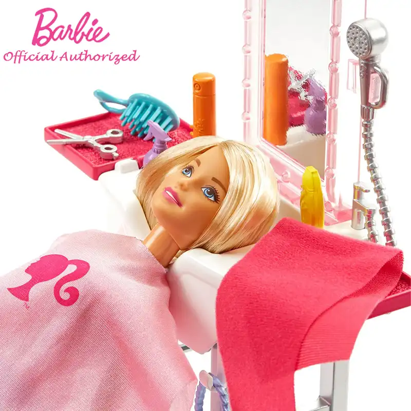 barbie doll salon