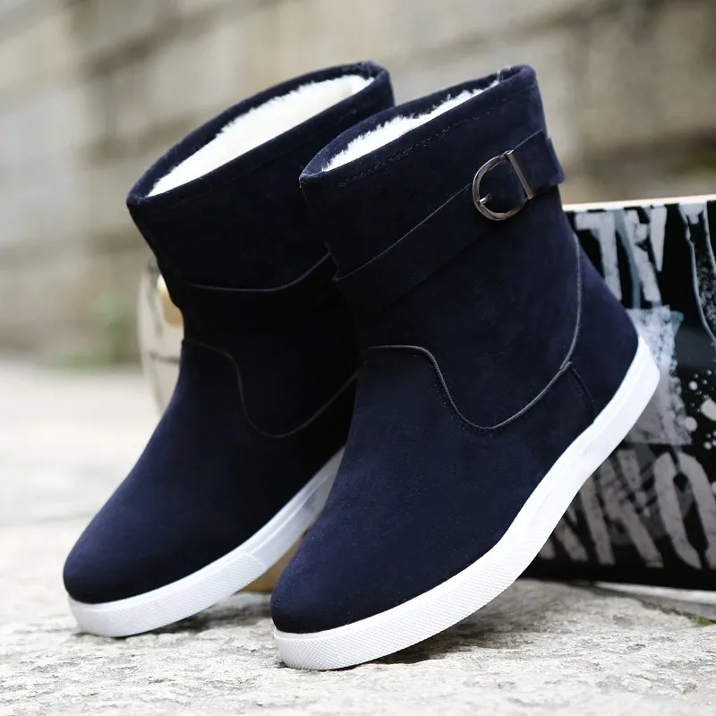 

Hot sale man Sneakers winter high top Plush warmth Comfortable Casual Ankle boots for adults high quality Fashion man Booties