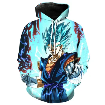 

Cloudstyle 2020 Anime Hoodies Men Cartoon Dragon Ball Hoodie 3D Print Goku Sweatshirts Harajuku Streetwear Pullovers Mens Tops