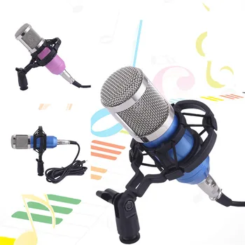 

BM800 Condenser Wired Microphone for Computer Network Sing/Recording/Chat/Video Conference/Games microfone condensador