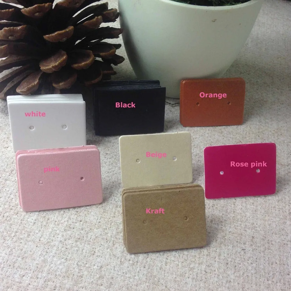 100pcs heart  self adhesive labels Vintage kraft handmade with love labels paper self seal thank you labels 3cm size
