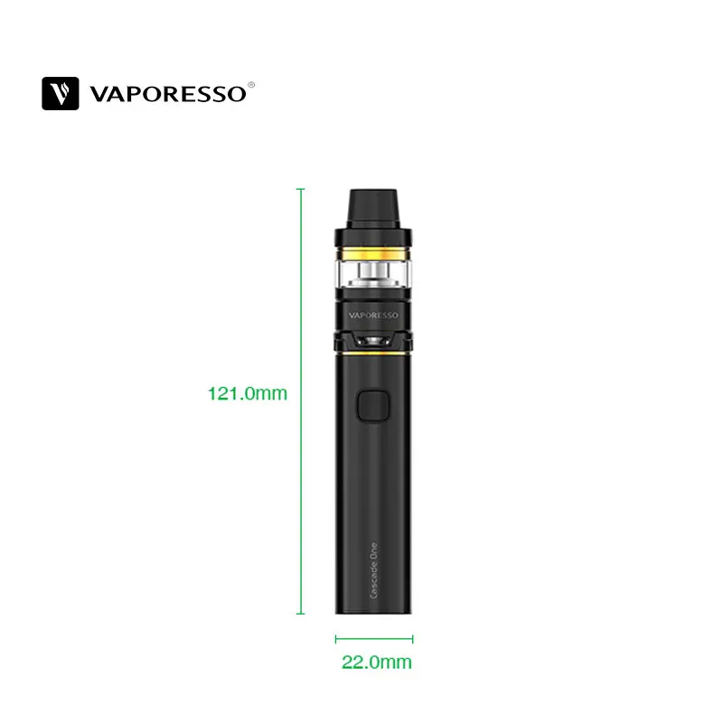 Vaporesso Cascade One Starter Kit 3 5 мл емкость Vape Tank со встроенным аккумулятором 1800 мАч