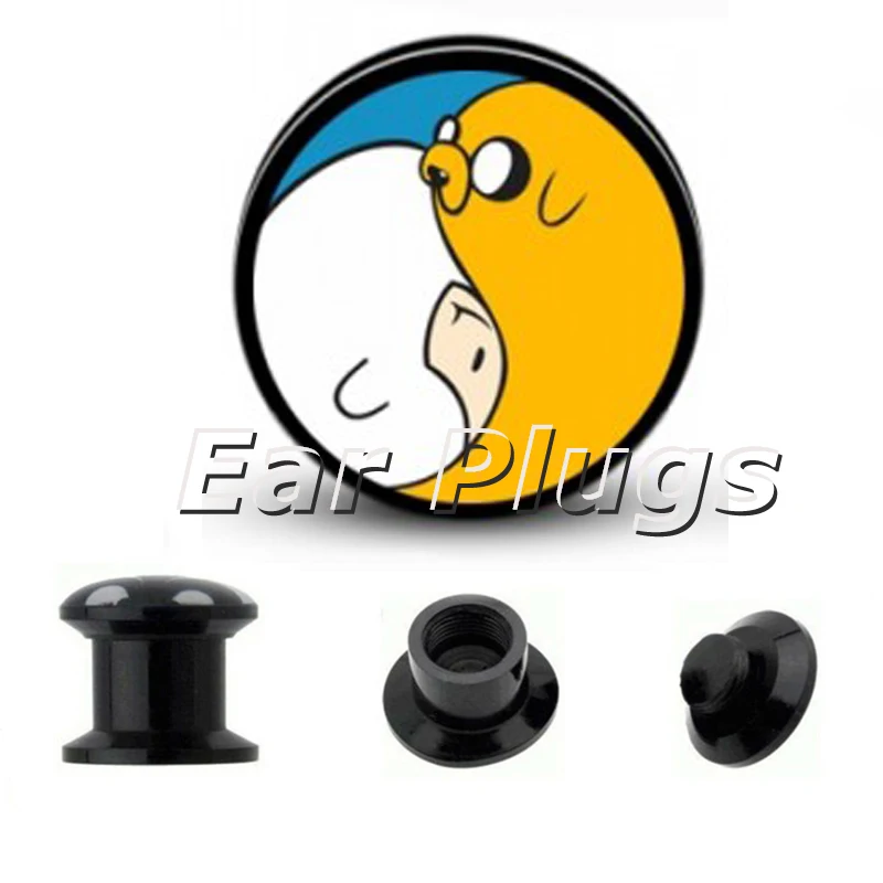 Ying /& Yang Ohrstecker 8 mm
