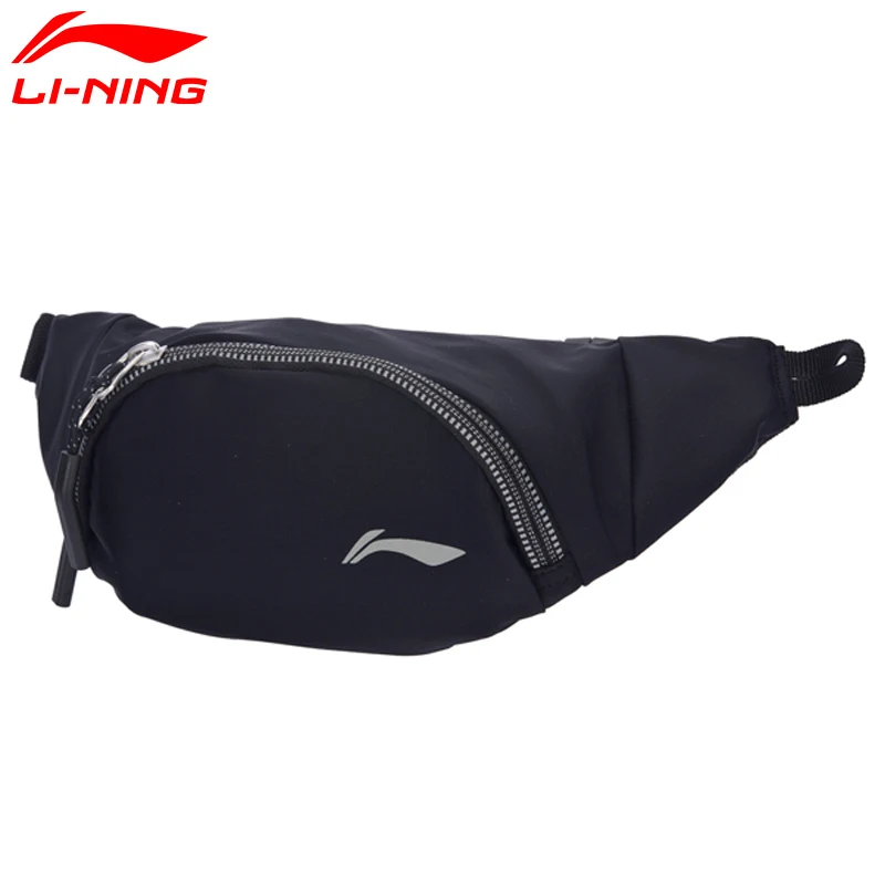 Li-Ning, унисекс, для бега, поясная сумка, полиэстер, светоотражающая, для мужчин и женщин, подкладка, Спортивная, поясная сумка, ABLM016 EAMJ17