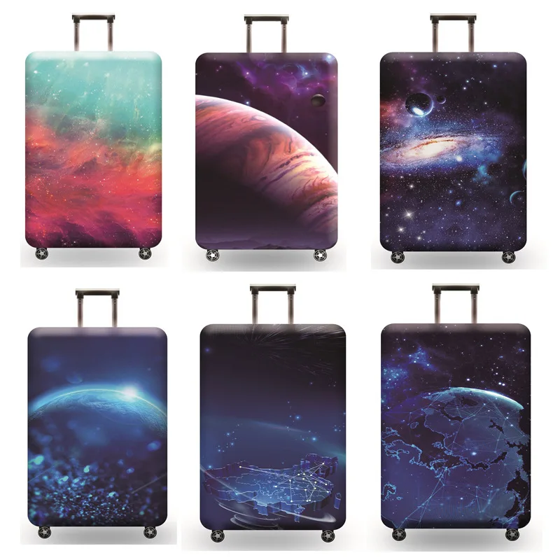

JULY'S SONG Travel Suitcase Elastic Dust Cover Trolley Case Luggage Protection Case For 18 ~ 32 inch Suitcase Protective Cover