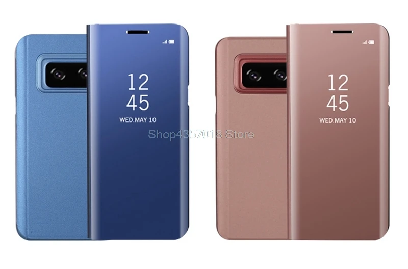 Для samsung Galaxy S8 G950F G950FD чехол роскошный зеркальный умный, с окошком для обзора, на застежке, чехол для samsung S8 S 8 SM-G950F SM-G950FD SM-G950