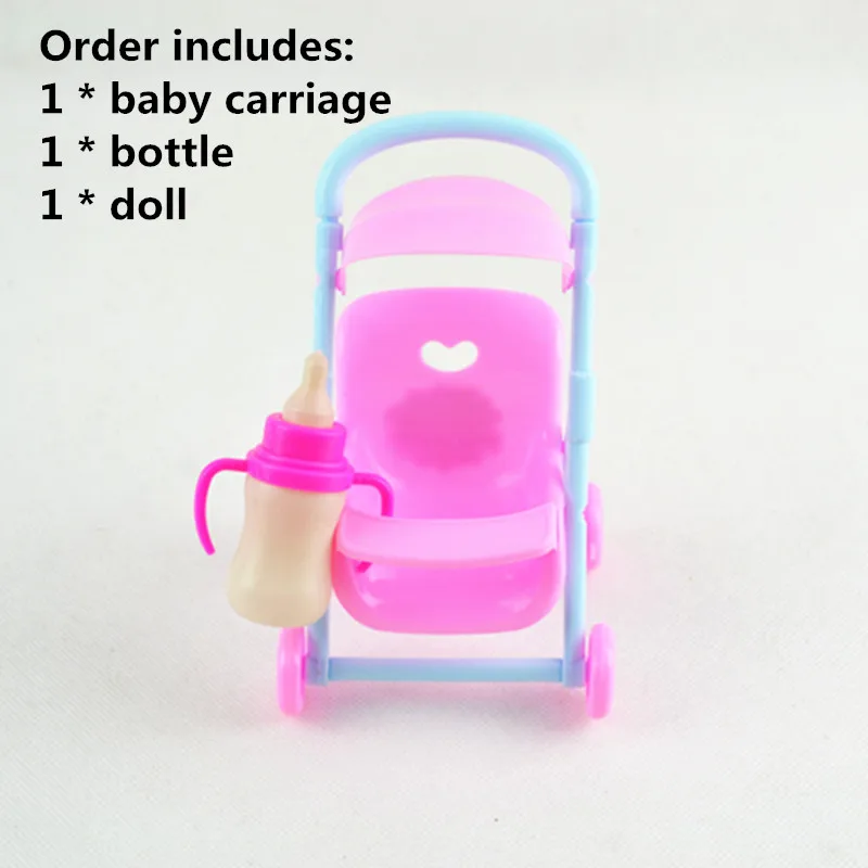 Cartoon Small cart doll Serie Willekeurige Small cart doll Dress Up Baby Handcart doll Gift for girls toys    Cartoon Small cart doll Serie Willekeurige Small cart doll Dress Up Baby Handcart doll Gift for girls toys